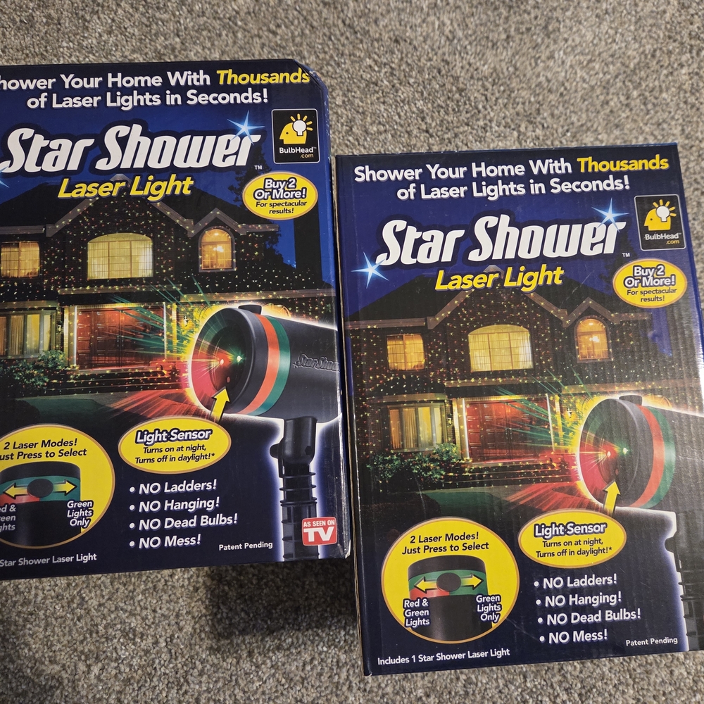 Laser Light - Red and Green